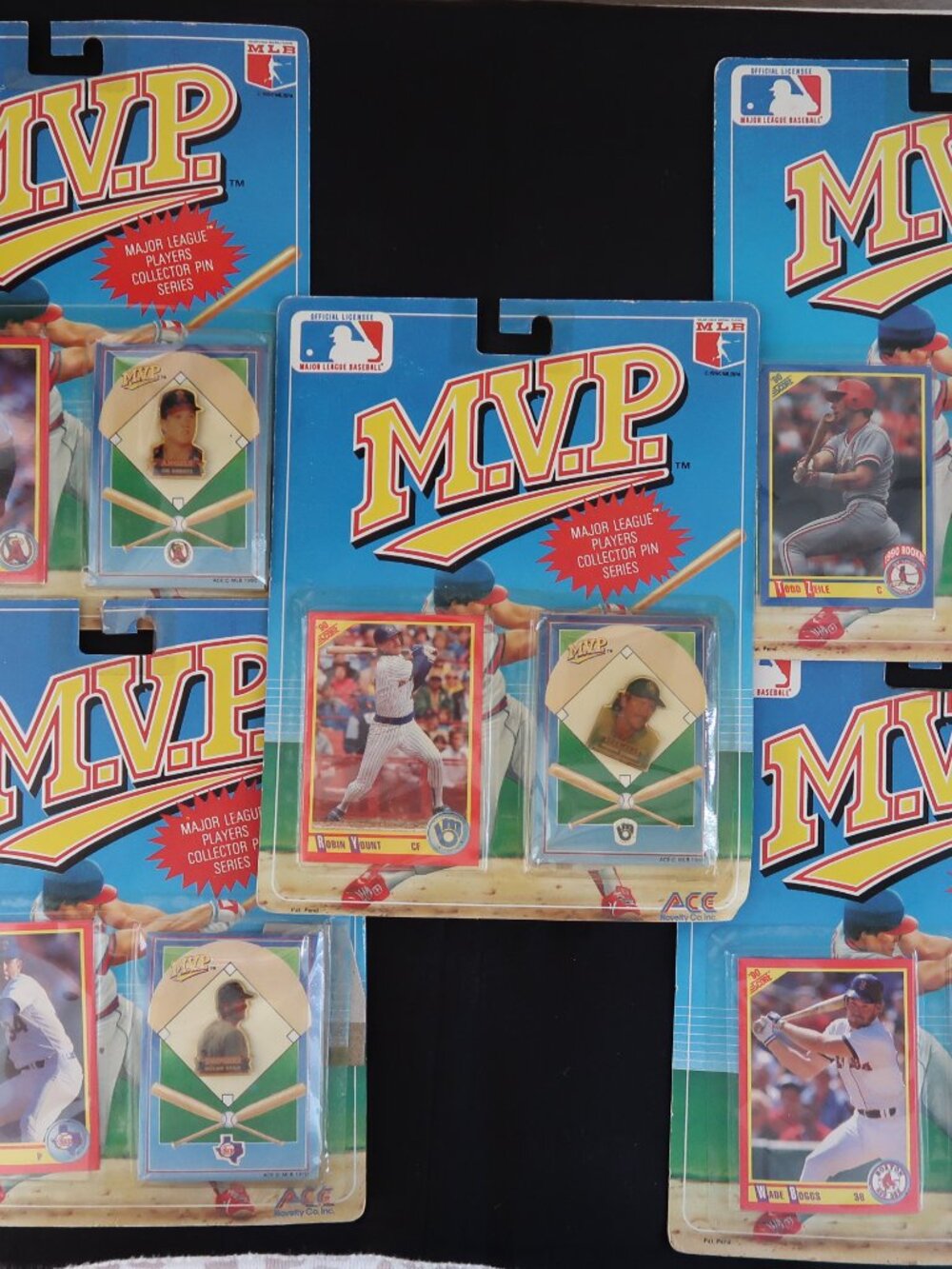 1990 MLB M.V.P. Major League Players Collector Pin '90 Score Factory Sealed